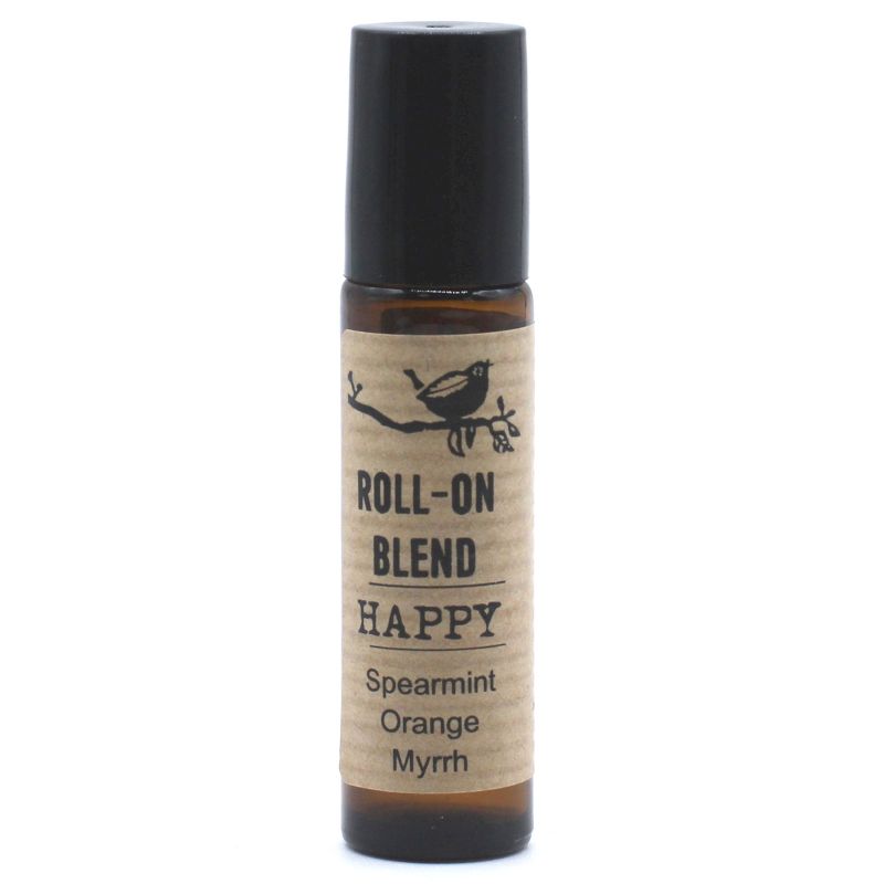 Roll On Eteriska Oljeblandningar 10ml - GLAD