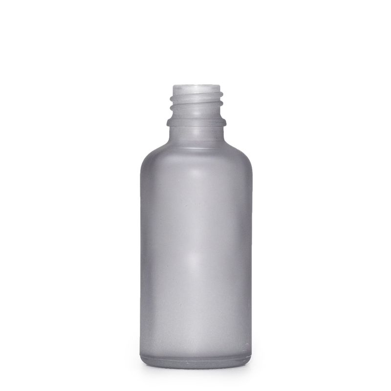 30ml Flaska i Grå Frostat Glas - Utan Lock