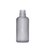30ml Flaska i Grå Frostat Glas - Utan Lock
