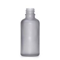 50ml Flaska i Grå Frostat Glas - Utan Lock