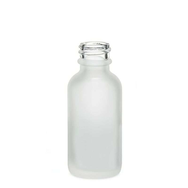 30ml Flaska i Vitt Frostat Glas - Utan Lock