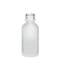 30ml Flaska i Vitt Frostat Glas - Utan Lock