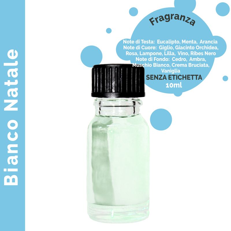 Vit Jul Doftolja 10ml - Utan Etikett
