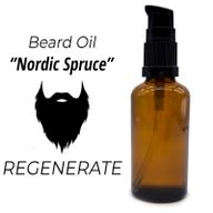 50ml Skäggoljor - Nordisk Gran - Utan Etikett