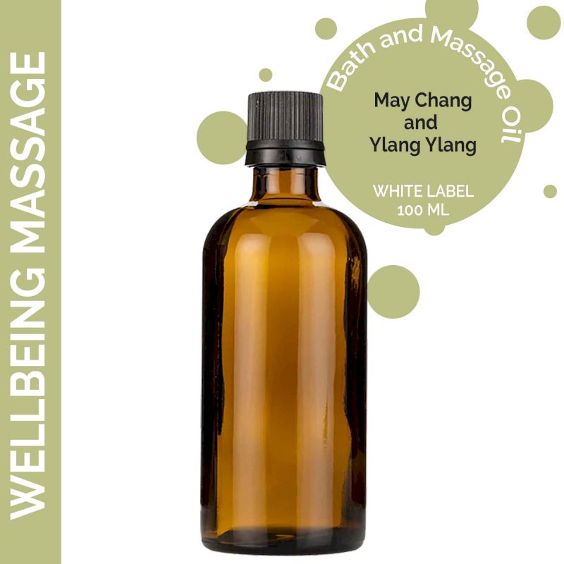 Välmående Massageolja - 100ml - Utan Etikett