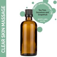 Klar Hud Massageolja - 100ml - Utan Etikett
