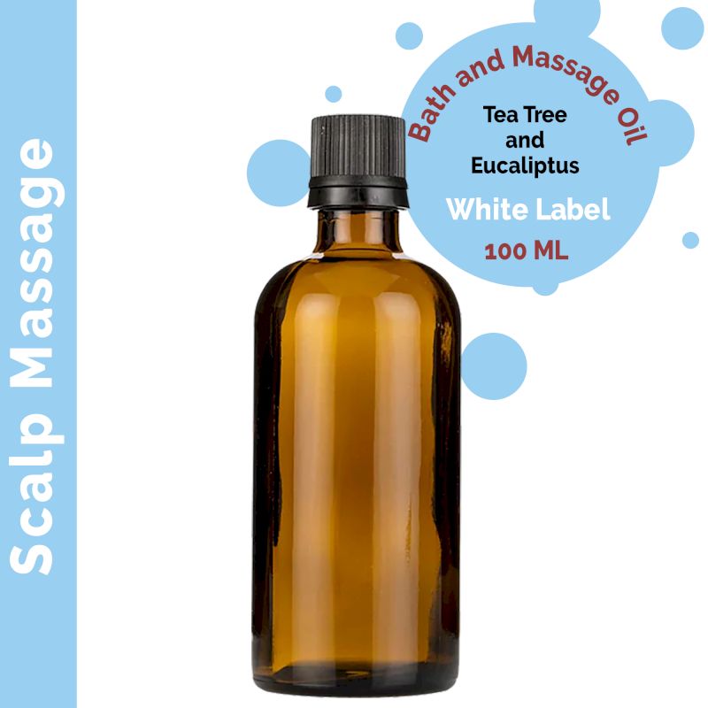 Hårbotten Massageolja - 100ml - Utan Etikett