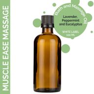 Muskelavslappning Massageolja - 100ml - Utan Etikett
