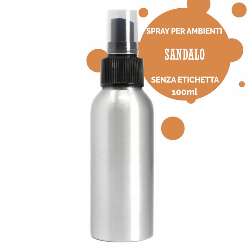 100ml Rumsspray - Sandelträ - Utan Etikett