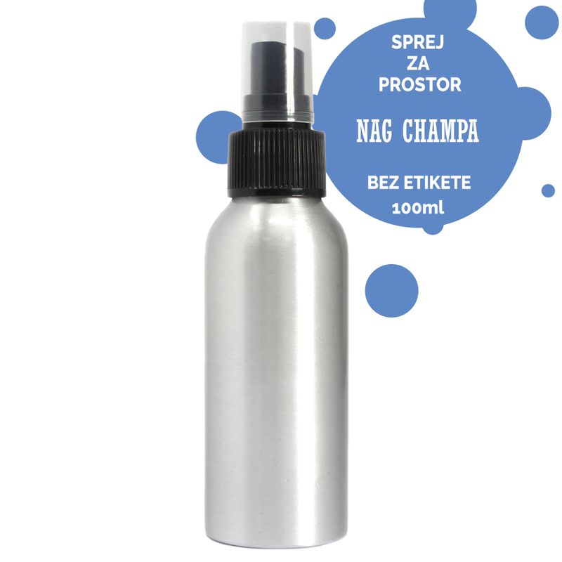 100ml Rumsspray - Nag Champa - Utan Etikett