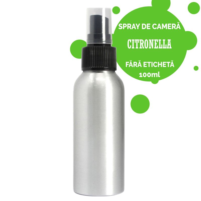100ml Rumsspray - Citronella - Utan Etikett