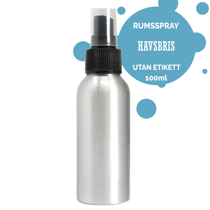 100ml Rumsspray - Havsbris - Utan Etikett