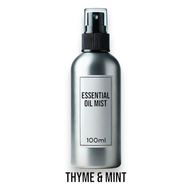 100ml Rumsspray med Eteriska Oljor - Timjan & Mynta - Utan Etikett