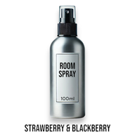 100ml Rumsspray - Vita Jordgubbar & Björnbär - Utan Etikett