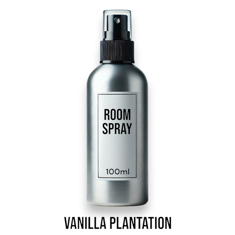 100ml Rumsspray - Vaniljplantage - Utan Etikett