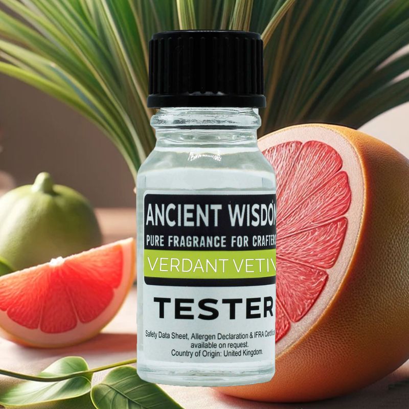 Doftolja Tester 10ml - Grönskande Vetiver