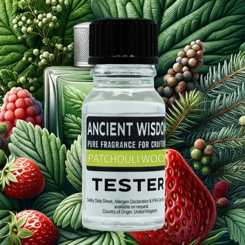 Doftolja Tester 10ml - Patchouli-skog