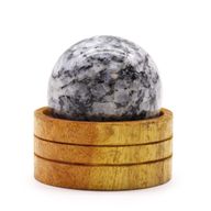 Ädelstenskula med Stativ 50mm - Indisk Månsten
