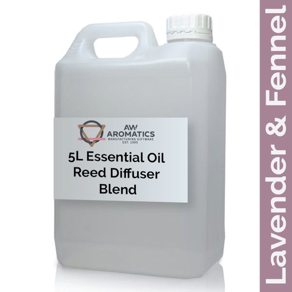 5l Blandning till Rörspridare med Eteriska Oljor- Lavendel & Fänkål