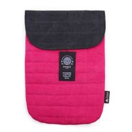 Vadderat Laptopfodral - Rosa - Stentvättat