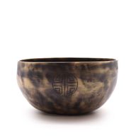 Liten Indisk Klangskål med Månfaser (ca 550g) - 13cm