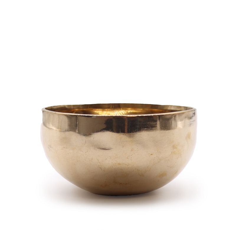 Liten Handgjord Klangskål i Klockmetall (ca 550g) -13cm