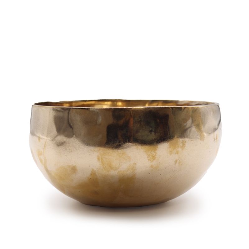 Stor Handgjord Klangskål i Klockmetall (ca 850g) - 17cm