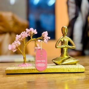 Ädelstensträd på Mangoträ - AWGifts Sverige - Leverantör av Present- och Aromaterapiartiklar