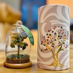 Ädelstensträd på Mangoträ - AWGifts Sverige - Leverantör av Present- och Aromaterapiartiklar