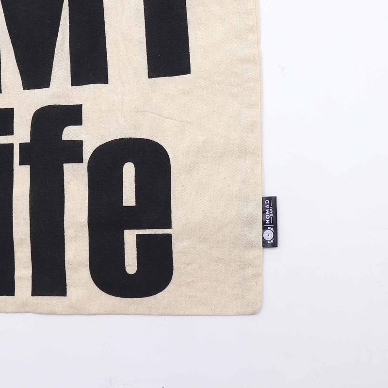 Ikonisk Basic Tygkasse - IT's MY LIFE - Naturlig