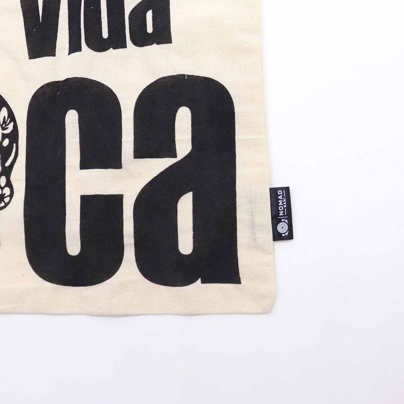 Ikonisk Basic Tygkasse - Mi Vida Loca - Naturlig