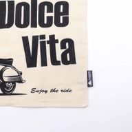 Ikonisk Basic Tygkasse - La Dolce Vita - Naturlig