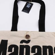 Ikonisk Klassisk Tygkasse - Mañana Mañana - Naturlig