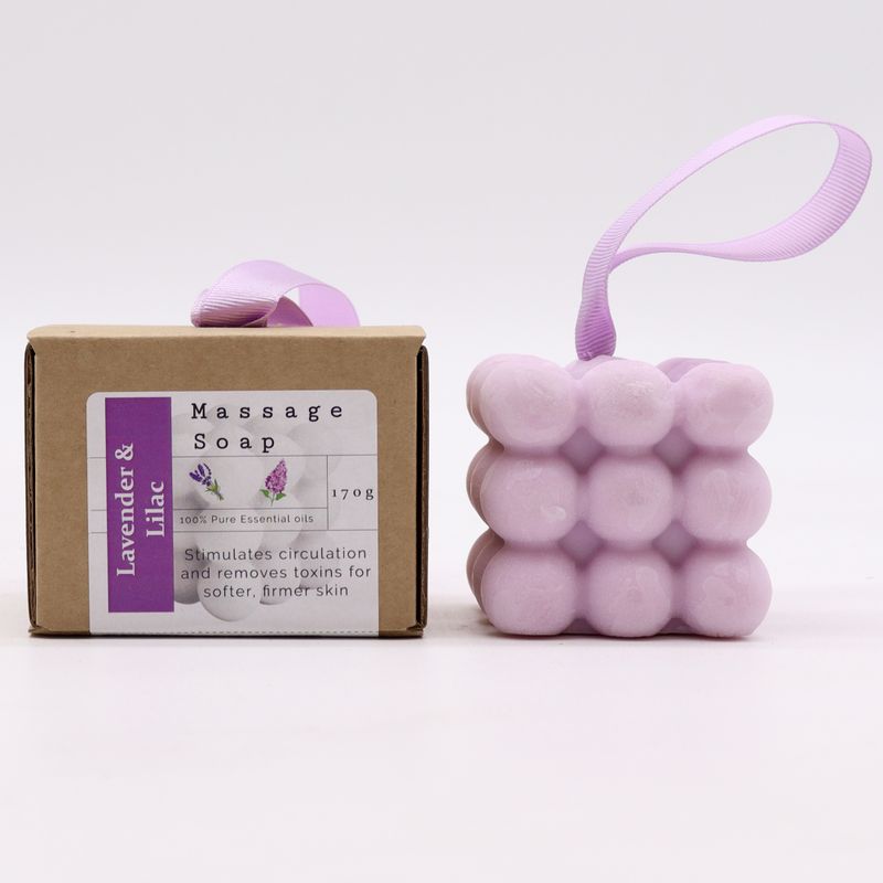 Individuellt Förpackade Massagetvålar - Lavendel & Syren