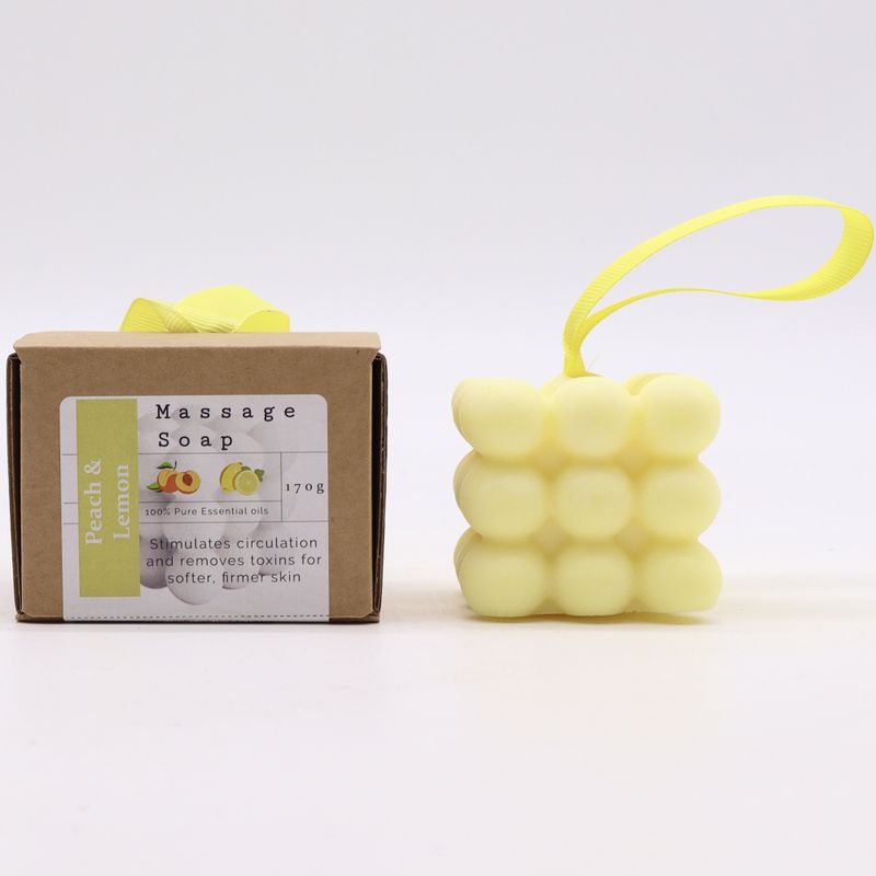 Individuellt Förpackade Massagetvålar - Persika & Citron