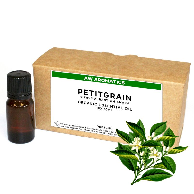 Petitgrain Ekologisk Eterisk Olja 10ml - Utan Etikett