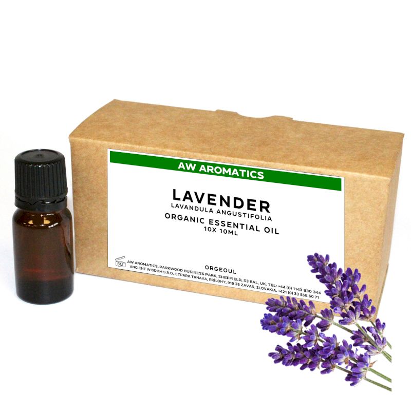Lavendel Ekologisk Eterisk Olja 10ml - Utan Etikett