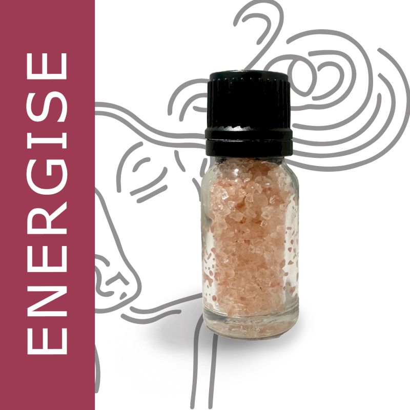 Aromaterapi Luktsalt - Mer Energi - Utan Etikett