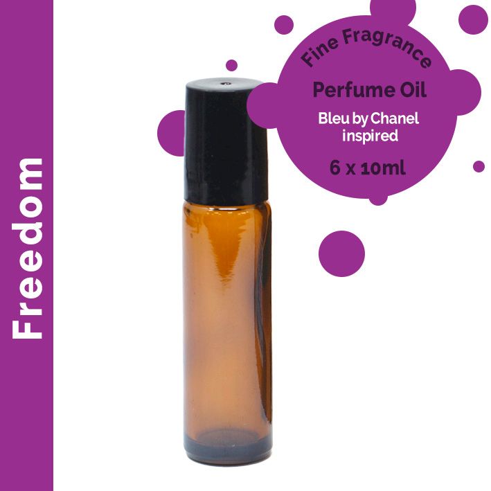 Frihet Parfymerade Roll-On Oljor 10ml - Utan Etikett
