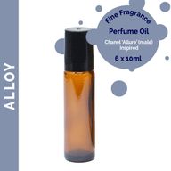 Alloy Parfymerade Roll-On Oljor 10ml - Utan Etikett