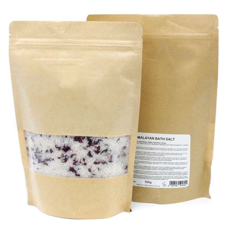 Himalaya Badsalt Blandning 500g - Sensuell - Utan Etikett