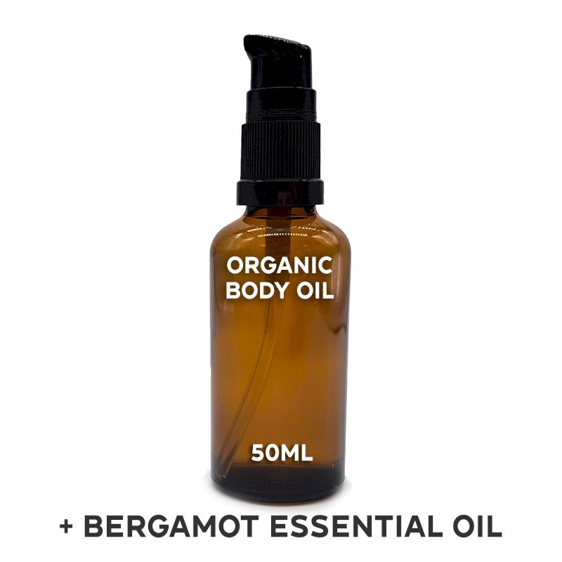 Ekologisk Kroppsolja 50ml - Bergamott - Utan Etikett