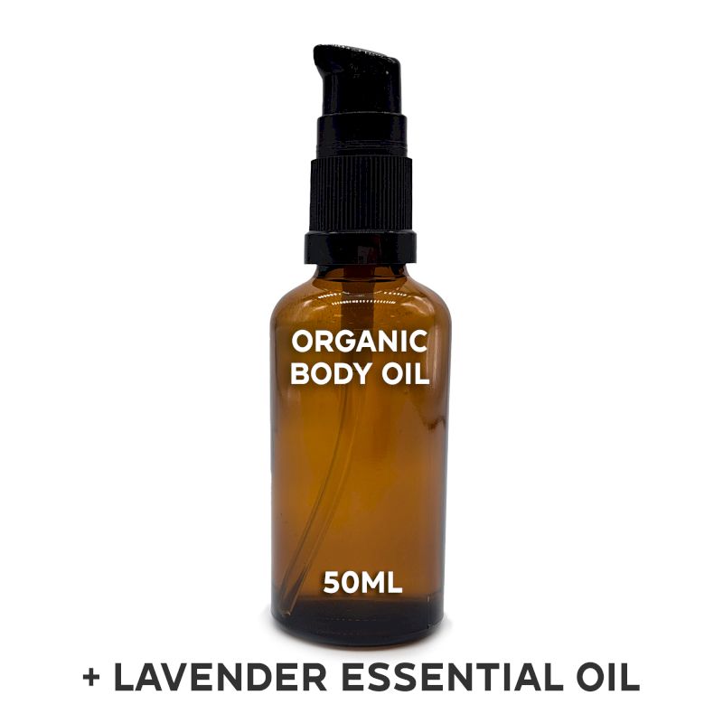 Ekologisk Kroppsolja 50ml - Lavendel - Utan Etikett