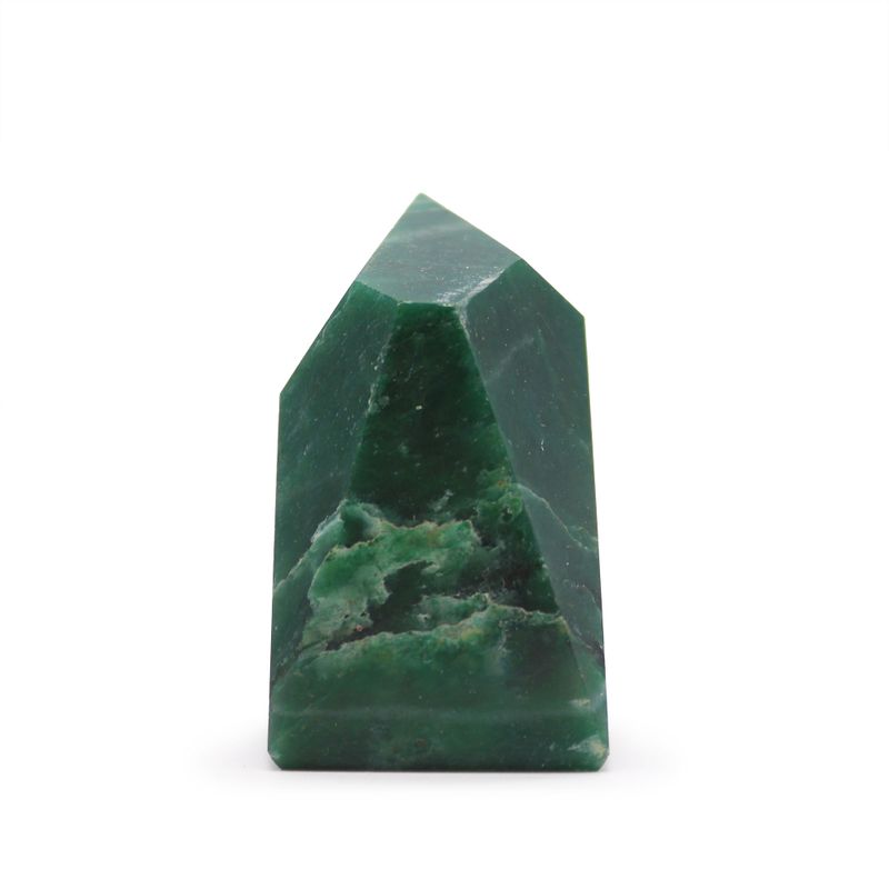 Ädelstensspetsar i Bulk (0.5KG) - Indisk Jade (ca 8 stycken)