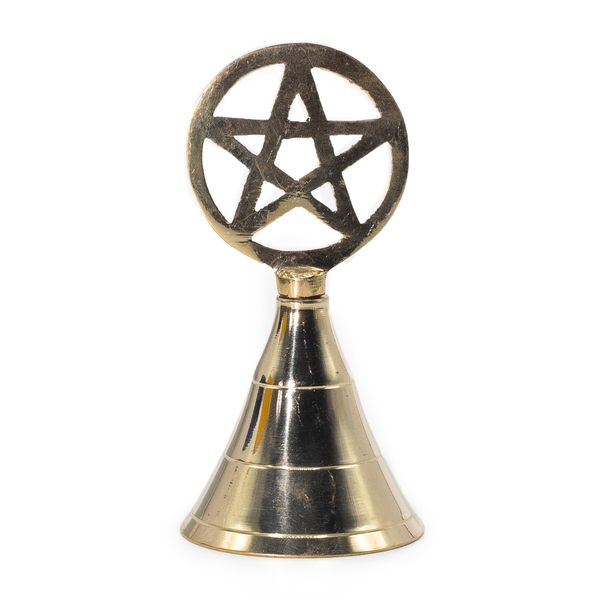 Altarklocka i Mässing - Pentagram