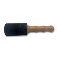 Trästav - 18x4cm - Böjt Dubbelhandtag
