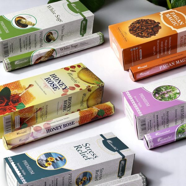 Aromatika Hex Kolfria Rökelsepinnar