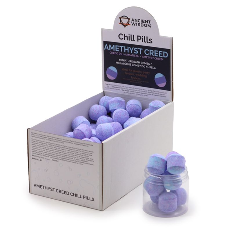 1.3 Kg Ask med Badpiller - Ametist Creed