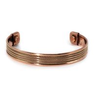 Mönstrade Armband i Koppar med Magneter (blandade)