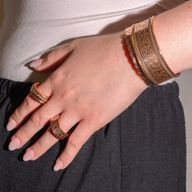 Ringar i Koppar med Magneter - Blandade Designer & Storlekar